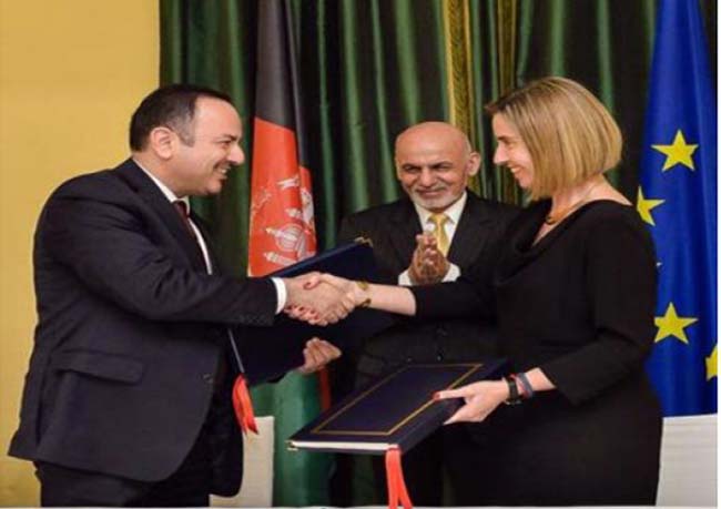 EU, Afghanistan Sign Cooperation Agreement